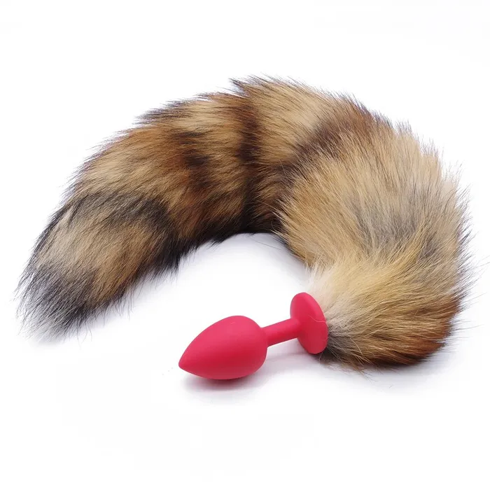 BROWN CAT TAIL TPE PLUG pluglust Anal