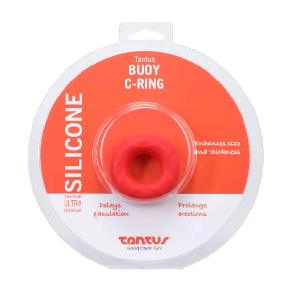 Buoy CRing Medium Crimson One Stop Adult Shop Male Sex Toys