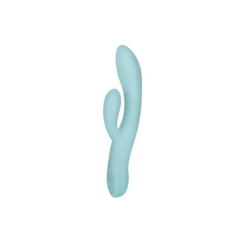 Cheap Products Female Sex Toys Sexy Allure Dual Motor Rabbit Vibrator Green