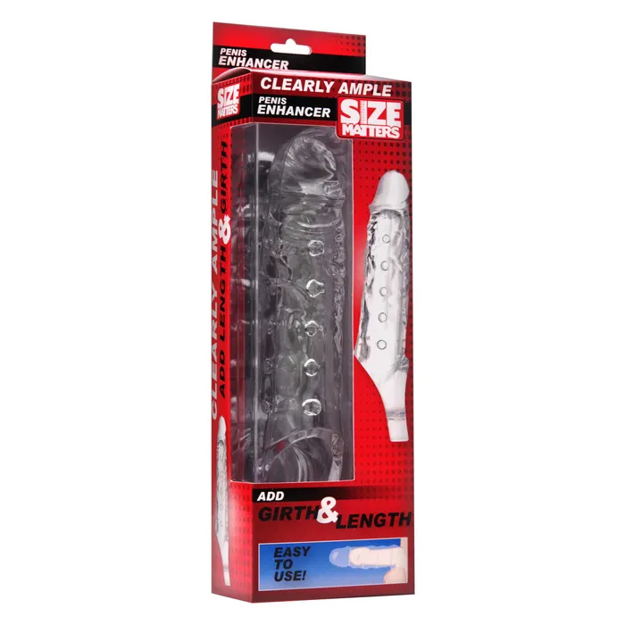 Clearly Ample Penis Enhancer XR Brands Male Sex Toys