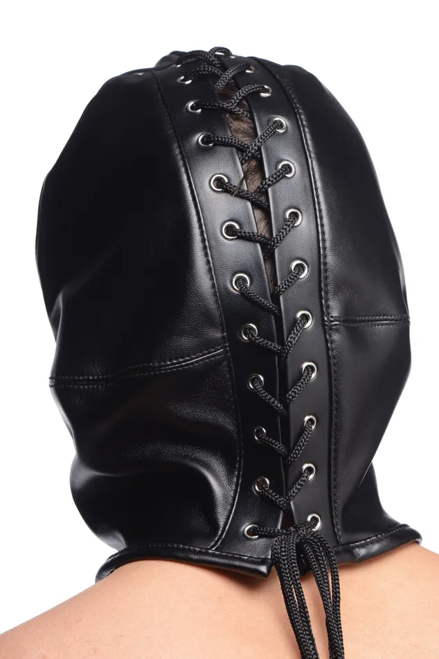 Couples XR Brands Zip Front Bondage Hood