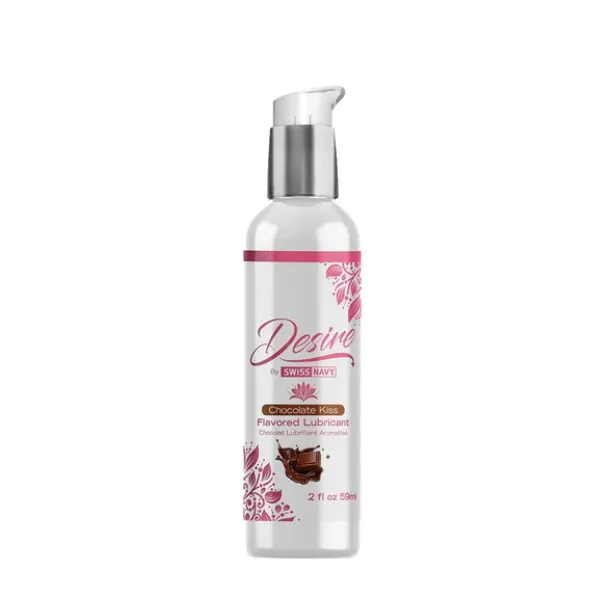 Desire Chocolate Kiss Flavoured Lubricant 2oz59ml One Stop Adult Shop Vibrators