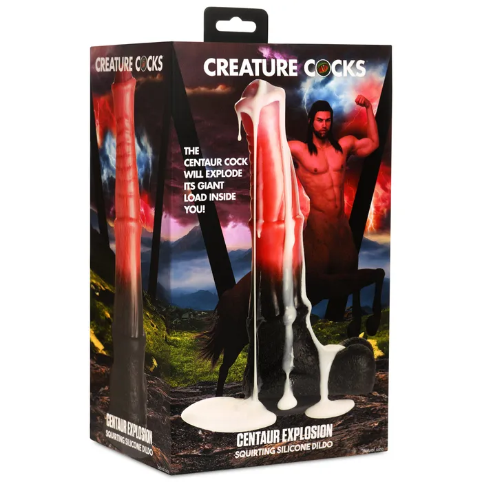 Dildos Centaur Explosion Squirting Silicone Dildo XR Brands
