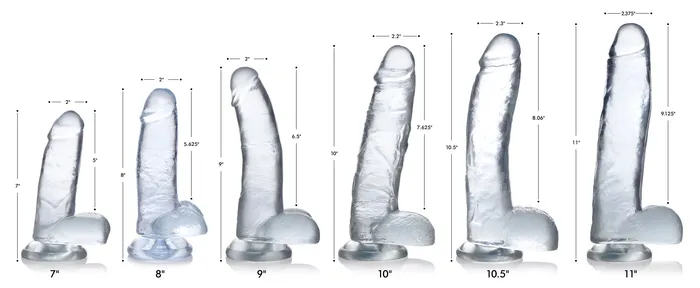 Dildos Curve Toys Jock CThru Dildo 105 Inch Dildos Curve Toys Jock CThru Dildo 105 Inch