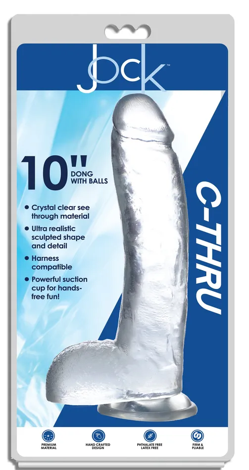 Dildos Curve Toys Jock CThru Dildo 105 Inch Dildos Curve Toys Jock CThru Dildo 105 Inch