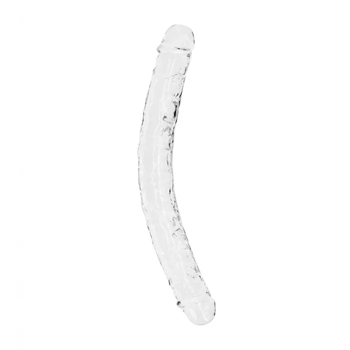Dildos REALROCK 34cm Double Dong Clear Shots Toys