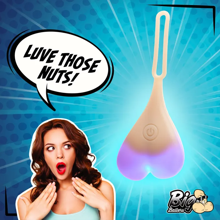 Dildos XR Brands Teeny Weeny Truck Nuts Light