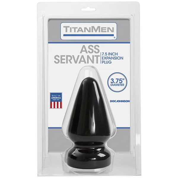 Doc Johnson Anal Ass Servant Black