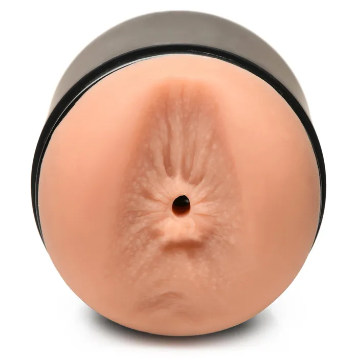 Double Shot Pussy and Ass Stroker Medium Curve Toys Male Sex Toys
