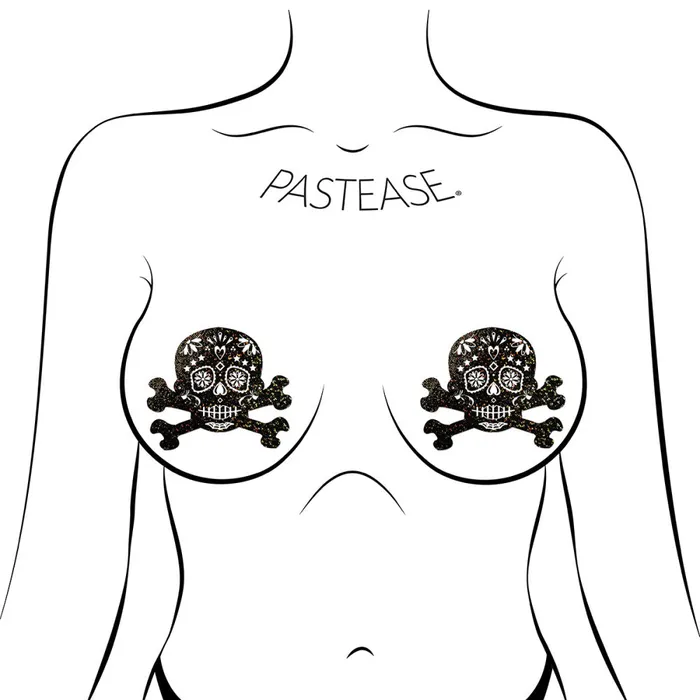 Entrenue Vibrators Pastease Sugar Skull Crossbones