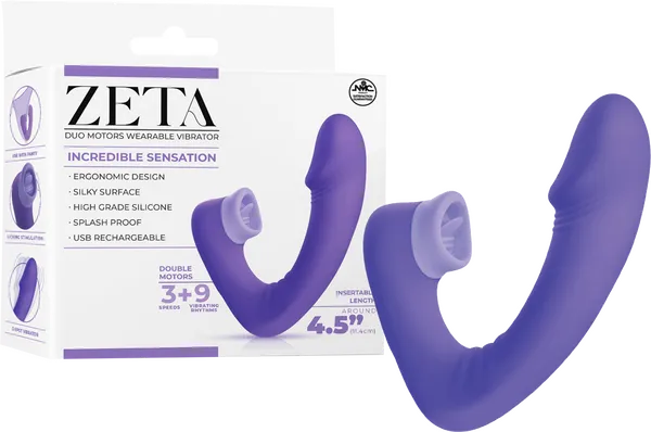Excellent Power Dual Motor Wearable Vibrator Vibrators
