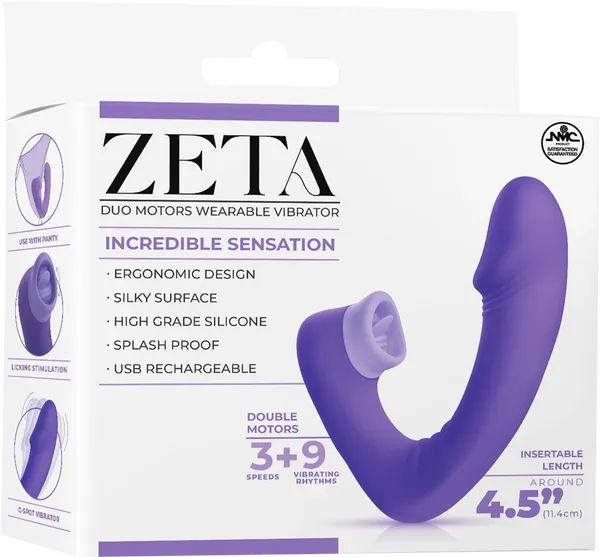 Excellent Power Dual Motor Wearable Vibrator Vibrators