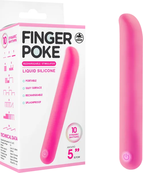 Excellent Power Vibrators Finger Poke Purple