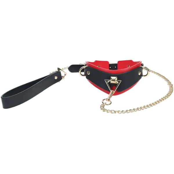 Female Sex Toys OSAS OUCH Milan Collection Collar with Leash