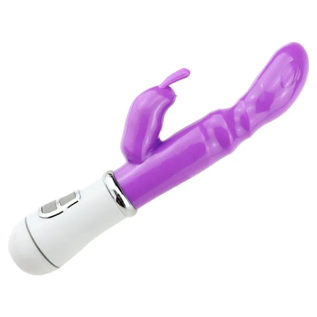 Female Sex Toys PlugLust Dual Vibration 30 Speed G Spot Dildo Rabbit Vibrator