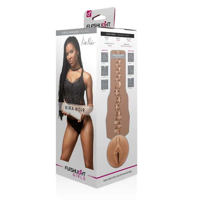 Fleshlight Fleshlight Girls Kira Noir Spellbound Male Sex Toys