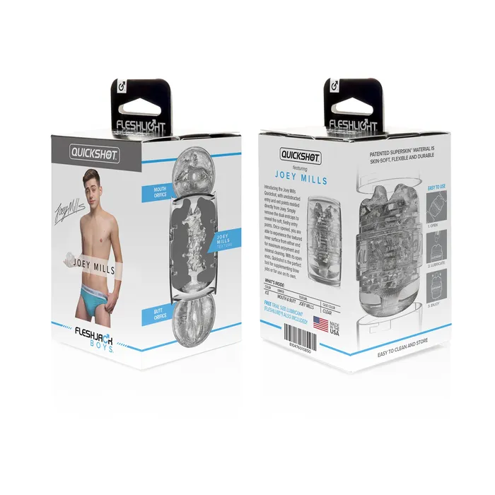 Fleshlight Vibrators Quickshot Joey Mills