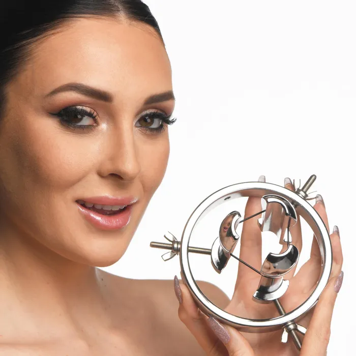 Forced Spread Stainless Steel Anal Explorer XR Brands Anal