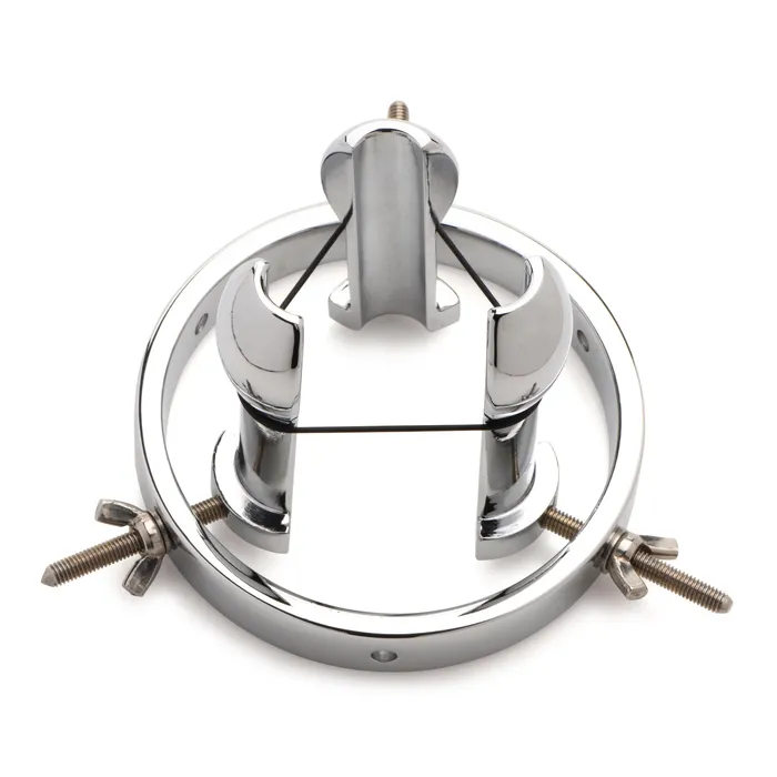 Forced Spread Stainless Steel Anal Explorer XR Brands Anal