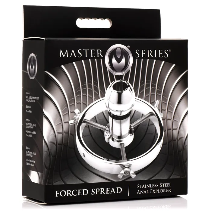 Forced Spread Stainless Steel Anal Explorer XR Brands Anal