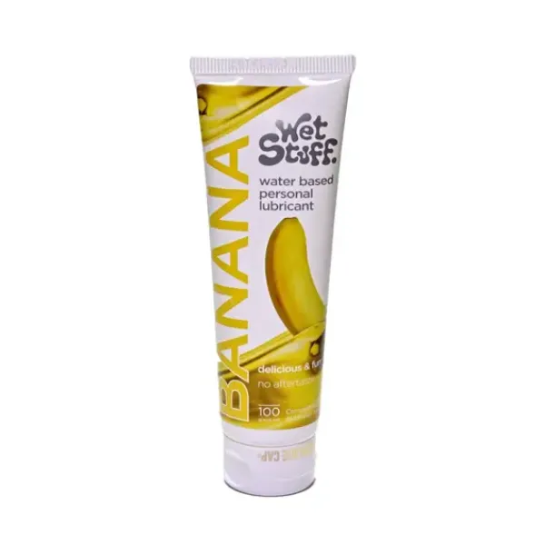 Gel Works Vibrators Wet Stuff Banana Tube 100g