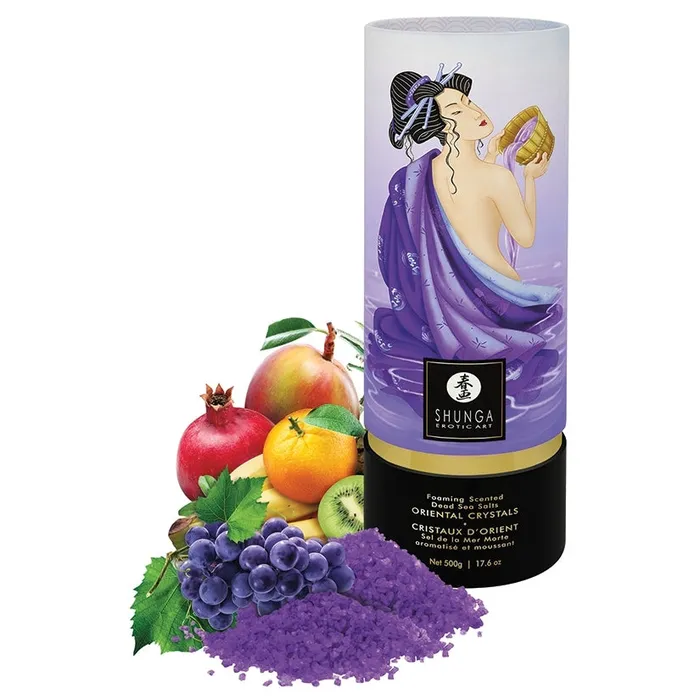 Holiday Vibrators Shunga Oriental Crystals Bath Salts