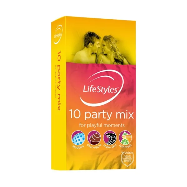 LifeStyles Party Mix 10s Lifestyles Female Sex Toys