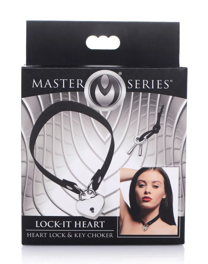 LockIt Heart Choker XR Brands Dildos