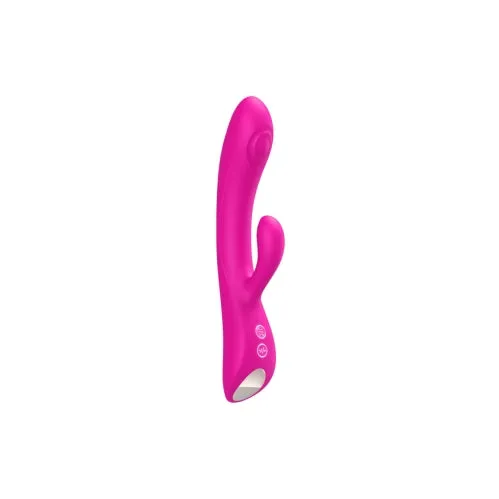 Luv Inc Vibrators Dr42 Double Thumping Rabbit Vibrator Pink