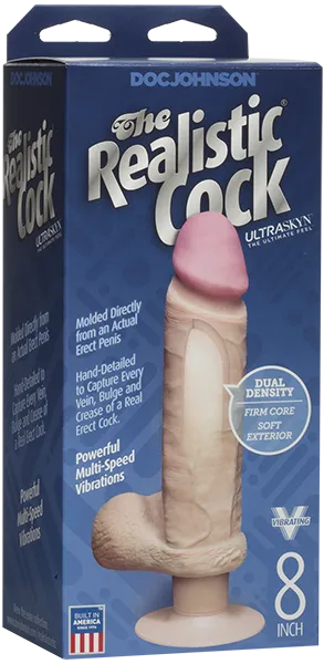 Male Sex Toys Doc Johnson ULTRASKYN Vibrating 6