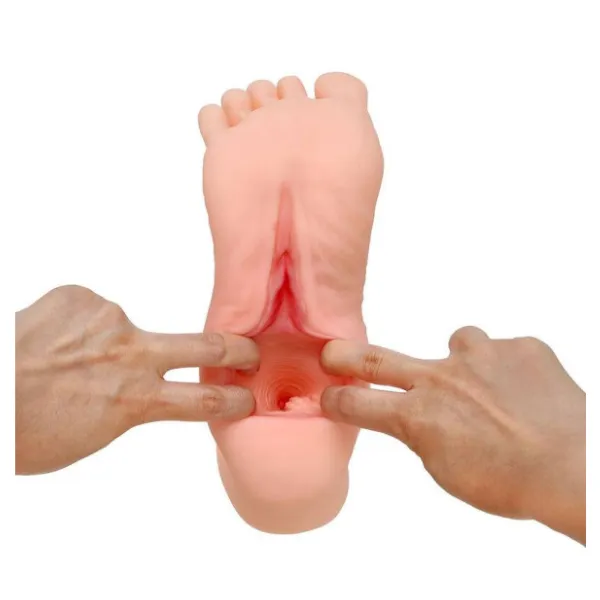 Male Sex Toys OSAS Foot Fetish Realistic Feet Stroker Pair