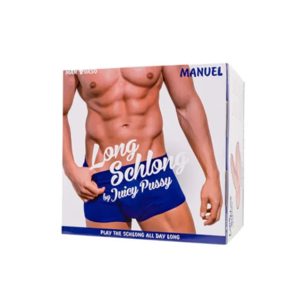 Male Sex Toys OSAS Juicy Long Schlong Manuel Penis Anal Balls Torso