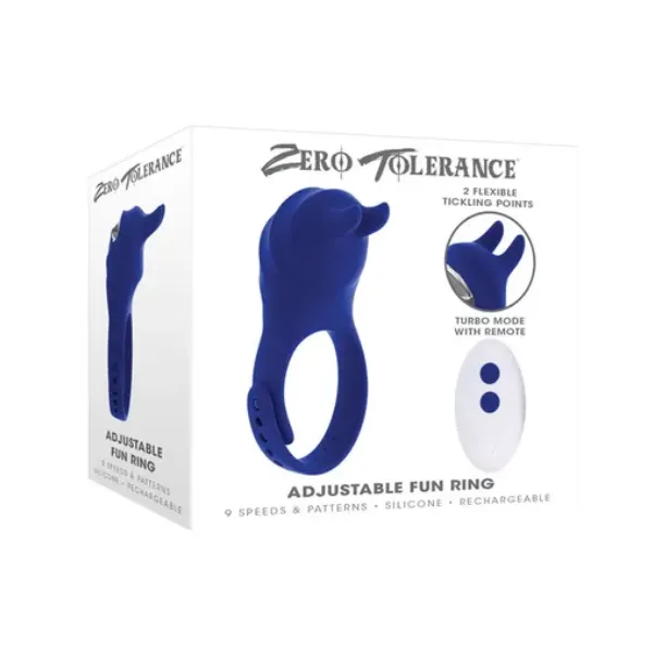 Male Sex Toys OSAS Zero Tolerance Adjustable Fun Ring Male Sex Toys OSAS Zero Tolerance Adjustable Fun Ring