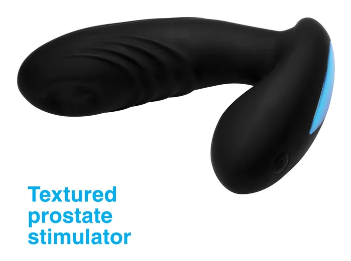 Male Sex Toys XR Brands 7X PThump Tapping Prostate Stimulator