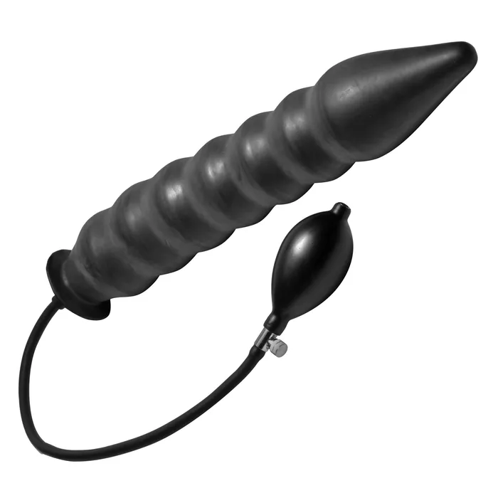 Male Sex Toys XR Brands Accordion Inflatable XL Anal Plug