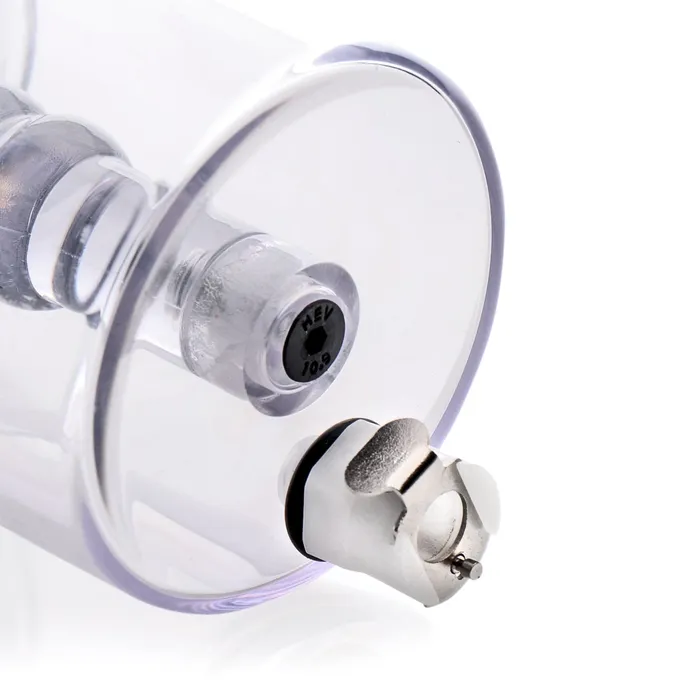 Male Sex Toys XR Brands Anal Pump Cylinder with Stimulator Shaft