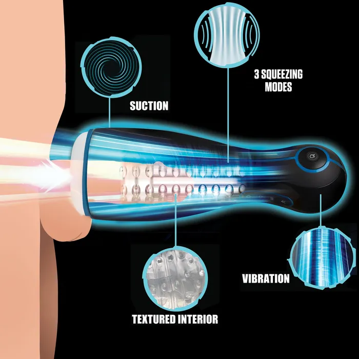 Male Sex Toys XR Brands Auto Milker Extreme 16X Sucking Squeezing and Vibrating Masturbator Male Sex Toys XR Brands Auto Milker Extreme 16X Sucking Squeezing and Vibrating Masturbator