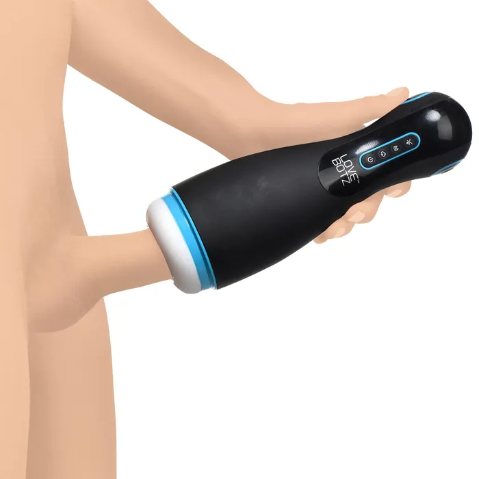 Male Sex Toys XR Brands Auto Milker Extreme 16X Sucking Squeezing and Vibrating Masturbator