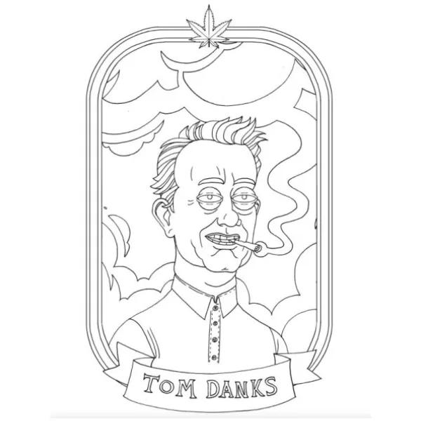 One Stop Adult Shop Vibrators High AF Colouring Book