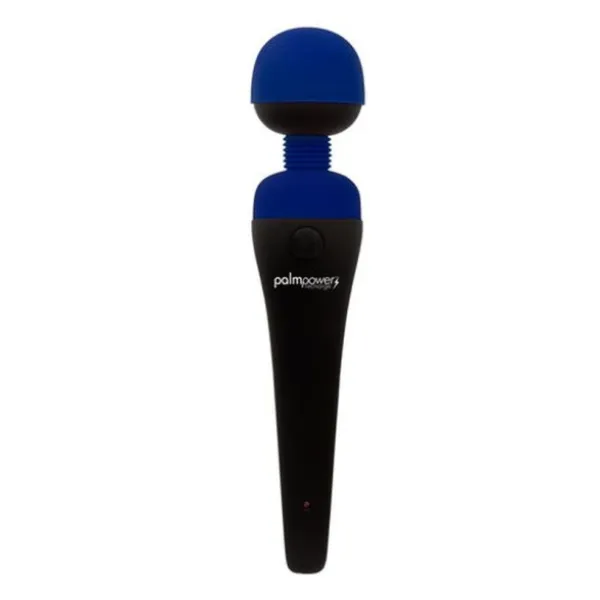 One Stop Adult Shop Vibrators PalmPower Massage Wand Blue