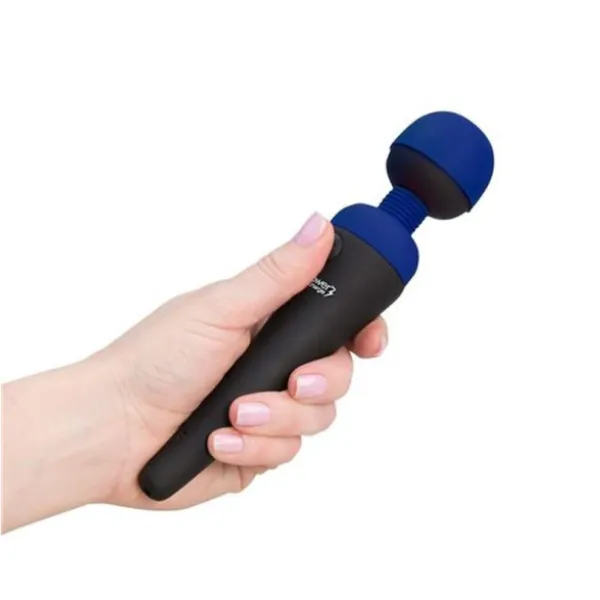 One Stop Adult Shop Vibrators PalmPower Massage Wand Blue