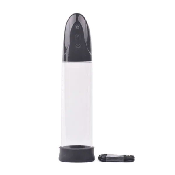 OSAS Male Sex Toys Premium Rechargeable Suction Penis Pump with Sleeve Donut OSAS Male Sex Toys Premium Rechargeable Suction Penis Pump with Sleeve Donut