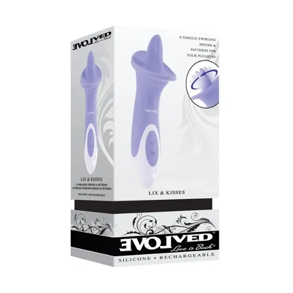 OSAS Vibrators Evolved Lix Kisses Purple OSAS Vibrators Evolved Lix Kisses Purple