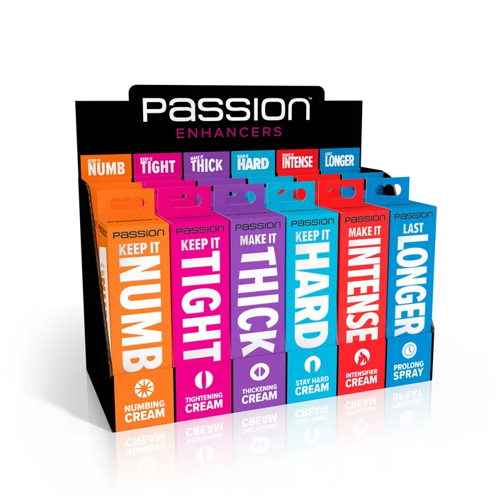 Passion Enhancers POP Display 18 pcs XR Brands Vibrators