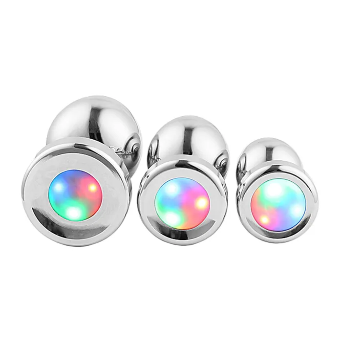 Plug Emporium Anal Flashing LED Rave Disco Butt Plug