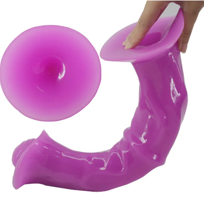 PlugLust Female Sex Toys 138 Inch Huge Penis Horse Dildo With Suction Cup