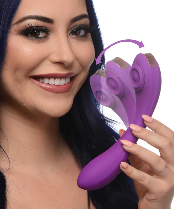 Pose Plus 10X Pulsing Bendable Silicone Vibrator XR Brands Vibrators