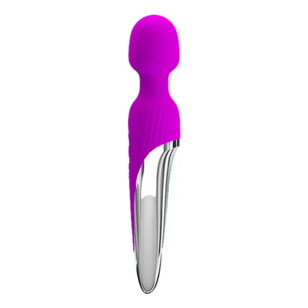 Pretty Love Vibrators Nathaniel Power Wand Purple