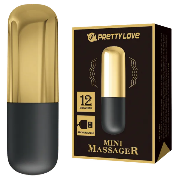 Rechargeable Mini Massager Pretty Love Female Sex Toys