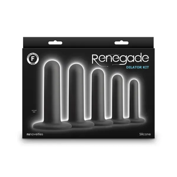 Renegade Dilator Kit Black OSAS Anal Renegade Dilator Kit Black OSAS Anal